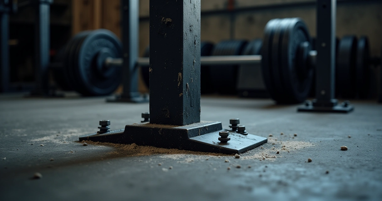 How To Install Home Gym Power Rack Floor Anchors F